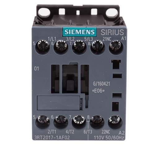 Rt Af Siemens Sirius Innovation Rt Contactor V Ac Coil