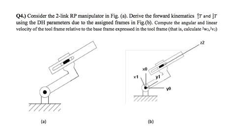 SOLVED Q4 Consider The 2 Link RP Manipulator In Fig A Derive The