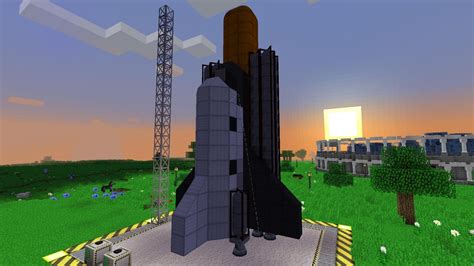 Rocket Moon Mod Minecraft