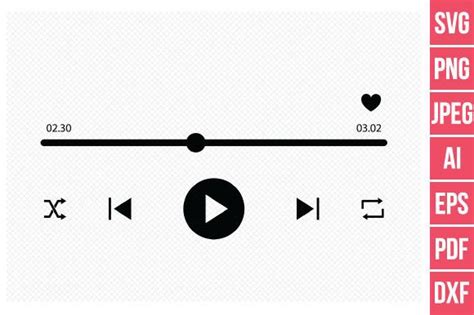 5 Music Player Png Designs Graphics
