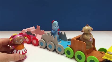 Haahoos And In The Night Garden Figure Toys Ride Yo Gabba Gabba Train Youtube