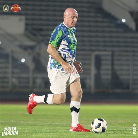 Main Fun Football Bareng Presiden Fifa Pssi Panen Kritik Dari