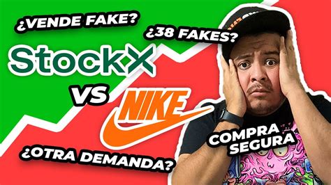 NIKE vs STOCKX Vende FAKE NIKE tiene CELOS Tu compra está SEGURA