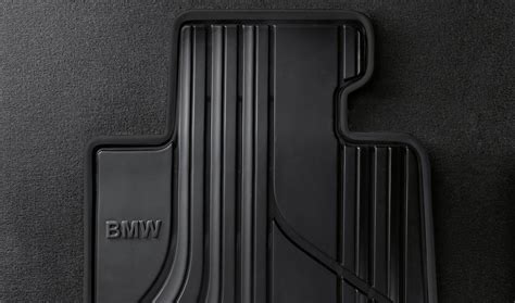 BMW Genuine All Weather Rubber Front Car Floor Mats Black F30 F31