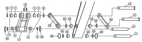 Cat Excavator Bucket Links And Pins Fits Models E B E B