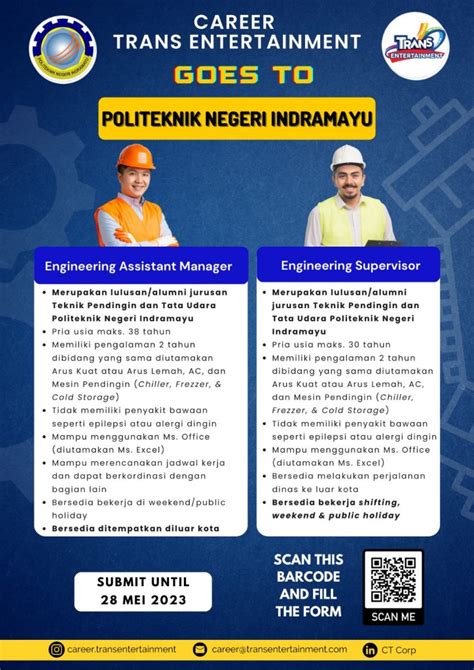 Career Trans Entertainment Goes To Politeknik Negeri Indramayu Polindra