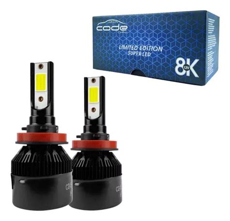 Kit Super Led Techone 8000k 12v H4 Mercadolivre