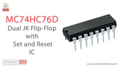 Mc Hc D Datasheet Dual Jk Flip Flop Ic Datasheet Hub