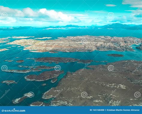 Aerial View of Fjords in Norway Stock Photo - Image of picturesque ...