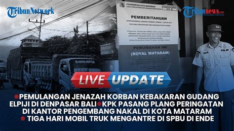 KPK PASANG PLANG DI KANTOR PENGEMBANG DI KOTA MATARAM Live Update