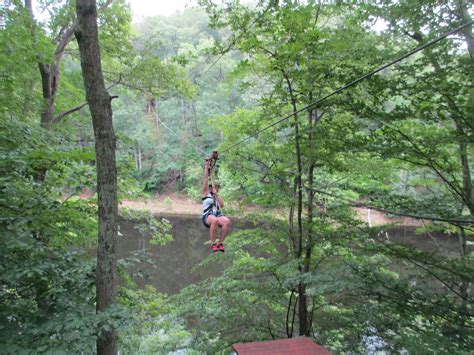 Ziplining Across the USA: Thursday July 4 Explore Brown County Zip Line