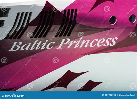 Baltic Princess editorial photography. Image of pattern - 282710217