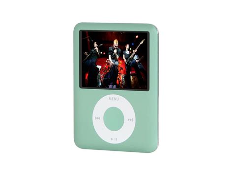 Apple 8gb Ipod Nano 3rd Gen Green Mb253lla