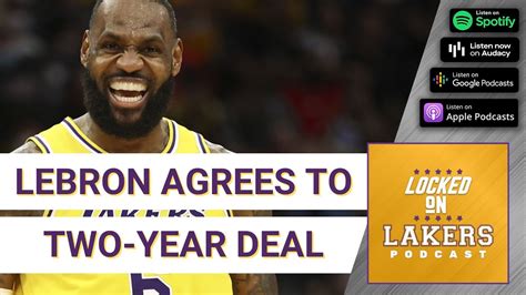 Lebron James Signs A Two Year Contract Extension And The Lakers Have A