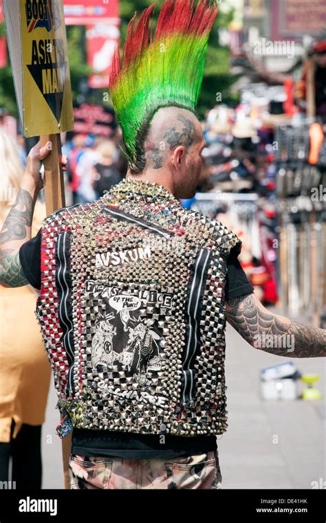 Punk In Camden Town Stock Photo Alamy