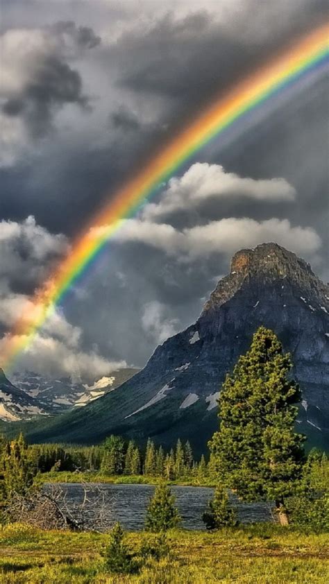 7 Rainbow in the Mountains Mobile Wallpapers - Wallpaperboat