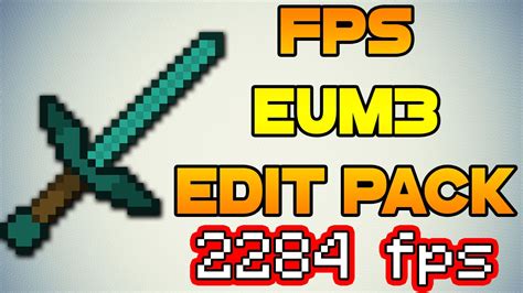 Minecraft Pvp Texture Pack Cr Tzpvp Eum Fps Edit Resource Pack Fps