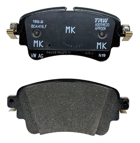 Balatas Traseras Originales Audi Q Brake Depot