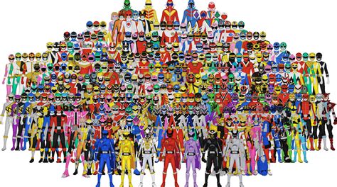 All of Super Sentai by Taiko554 on DeviantArt