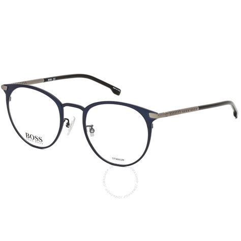 Hugo Boss Demo Round Mens Eyeglasses Boss 1070f 0fll 51 716736122908 Eyeglasses Jomashop