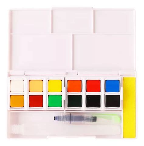 Set De Acuarelas Pintura Profesional Colores Port Til Cuotas