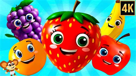 fruits jumping   bed  nursery rhyme  kids