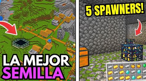 La Semilla Mas Chetada Para Empezar En Minecraft Bedrock Pe