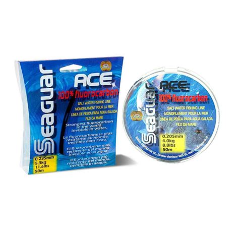 Seaguar Ace 100 Fluorocarbon Line 50m Tackle Direct Ireland