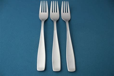 Dinner Forks Wmf Line Cromargan Stainless Germany Etsy