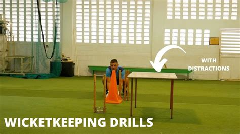 Wicketkeeping Drills Up to the stump | with distractions! - YouTube