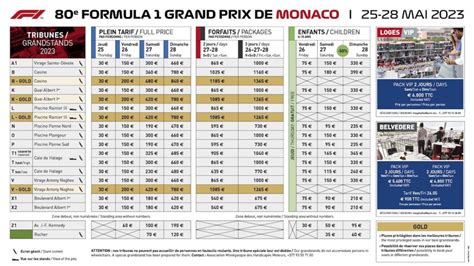 Monaco F1 Grand Prix 2023 : Tickets now on sale