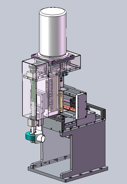 一款立式抛光机3d模型下载三维模型solidworks模型 制造云 产品模型