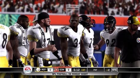 Madden Nfl 11 Gameplay Franchise Mode Pittsburgh Steelers Vs