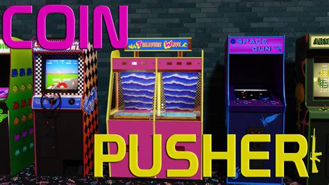 Coin Pusher Arcade Machine Animation Theraytoaster Youtube