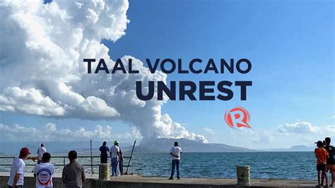 Highlights Taal Volcano Unrest In