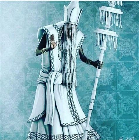 Obatala An Orisha From The Yoruba Pantheon The Father Creator The