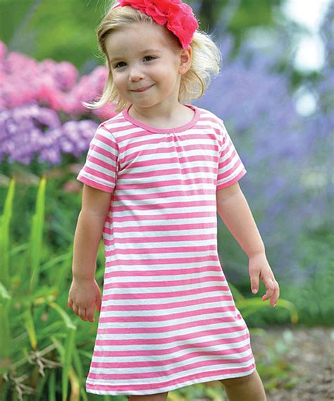 Love This Pink Stripe Finley Dress Toddler And Girls By College Kids