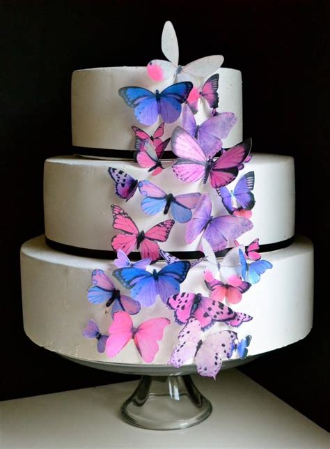 Purple Butterfly Cake Topper Printable Get More Anythinks