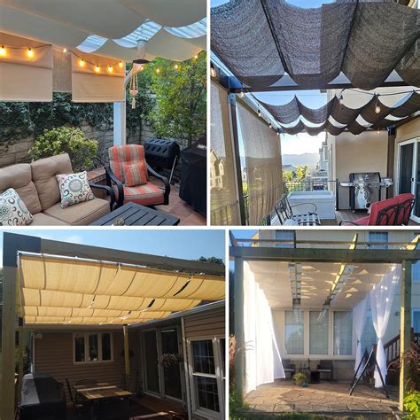 Snapklik Patio Pergola Shade Cover For Deck Patio Backyard Canopy