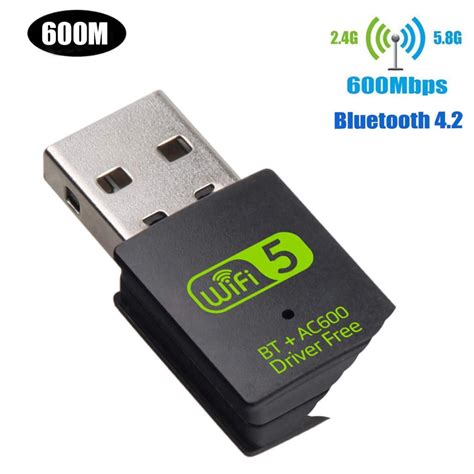 Maguire 2 In 1 Usb Wifi Adapter Dual Band Wireless External Receiver