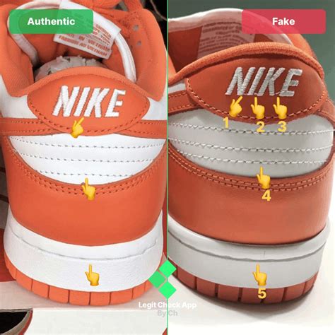 Nike Dunk Legit Check How To Spot Fake Vs Real