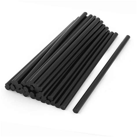 Pcs Mm Diameter Mm Length Plastic Black Hot Melt Glue Stick In