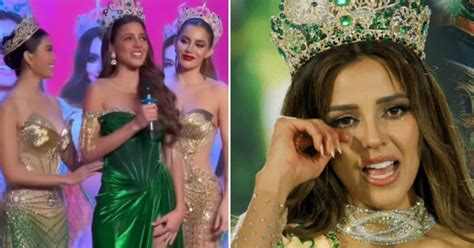 Luciana Fuster Se Quiebra En Primer Evento Como Miss Grand