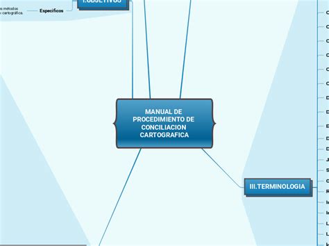 Manual De Procedimiento De Conciliacion Ca Mind Map