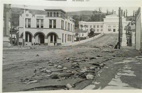 California St. and Main Street, Ventura - I believe this was damage ...