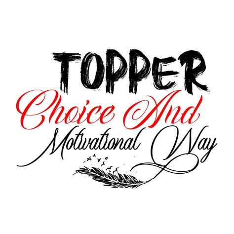 toppers choice motivational  ambala