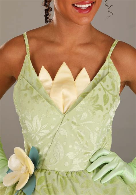 Deluxe Disney Princess And The Frog Tiana Costume For Women