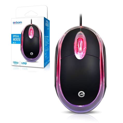 Mouse Ptico Usb Led Knup Kp M Knup