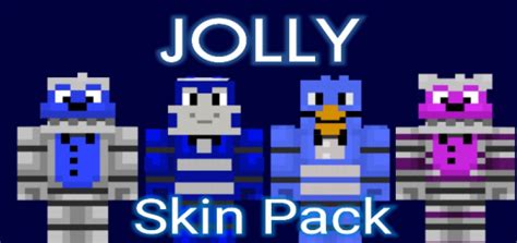 JOLLY 1 Minecraft PE Skin Pack 1.16.0.63, 1.16.0, 1.15.0, 1.14.60, 1.13 ...