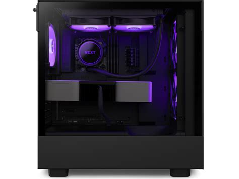 NZXT H Series H5 2023 Flow RGB Edition ATX Mid Tower Chassis Black